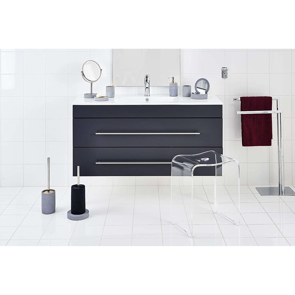 RIDDER Sgabello da Bagno Trendy Trasparente