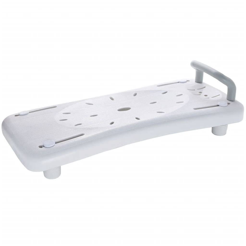 RIDDER Ripiano Sedile per Vasca da Bagno con Maniglia Bianco A00400101