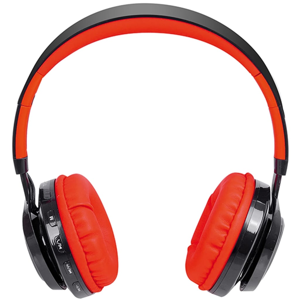 Trevi Cuffie Stereo Bluetooth DJ 1300 BTR Rosse TR-018