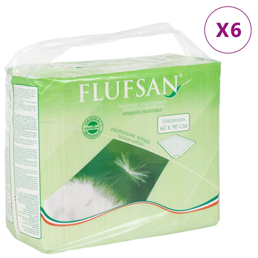 Flufsan Traversa per Incontinenza 90 pz 60x90 cm