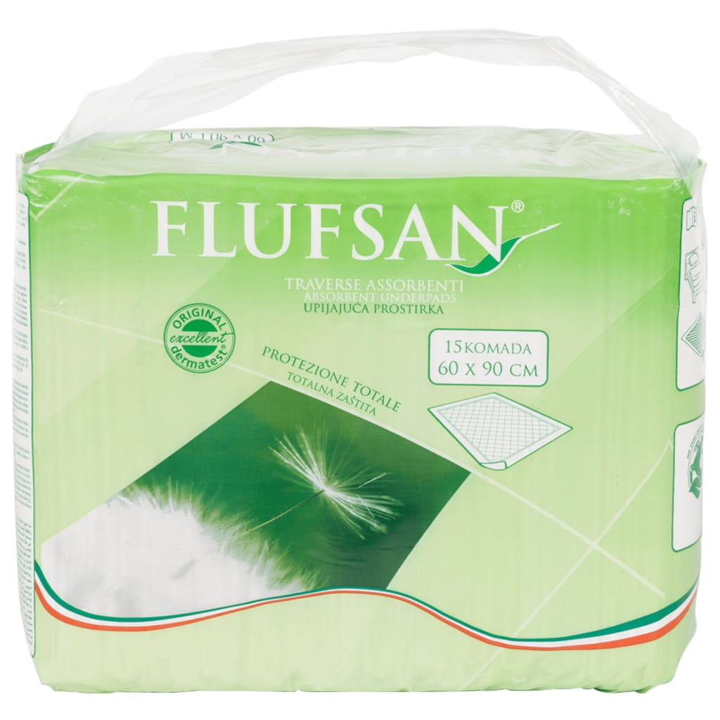 Flufsan Traversa per Incontinenza 90 pz 60x90 cm