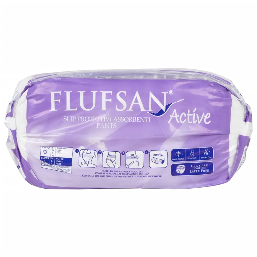 Flufsan Mutande per Incontinenza per Adulti 14 pz Taglia XL