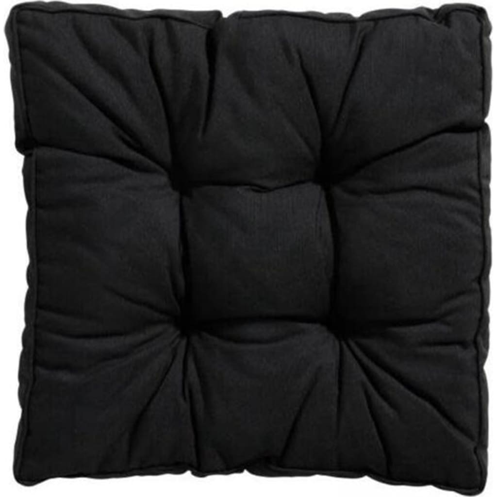 Madison Cuscino a Materasso Panama 47x47 cm Nero