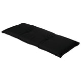 Madison Cuscino per Panche Panama 150x48 cm Nero