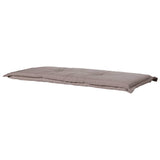 Madison Cuscino per Panche Panama 180x48 cm Grigio Talpa