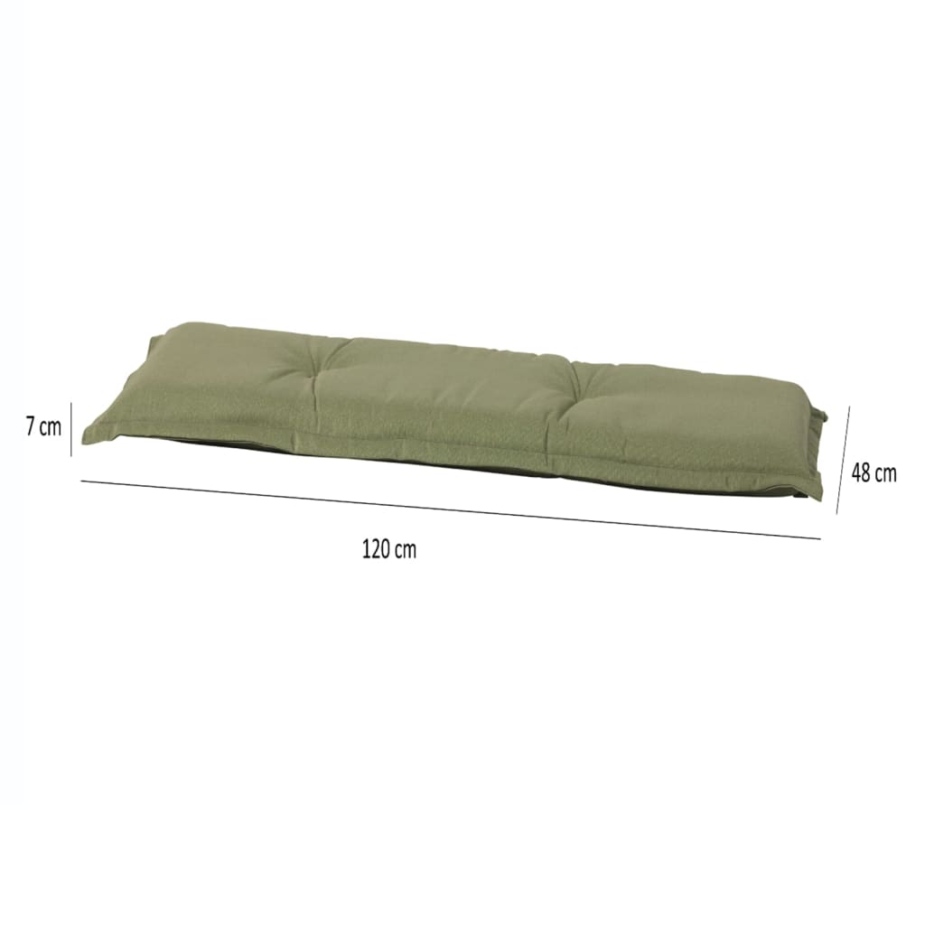 Madison Cuscino per Panche Panama 120x48 cm Verde Salvia