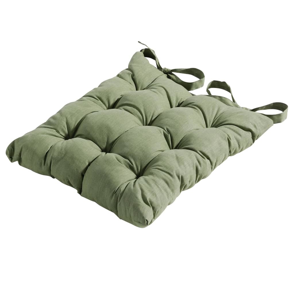 Madison Cuscino per Seduta Toscane Basic 46x46 cm Verde