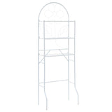 Scaffale da Bagno Bianco 60x33x174 cm