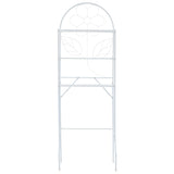 Scaffale da Bagno Bianco 60x33x174 cm