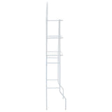 Scaffale da Bagno Bianco 60x33x174 cm