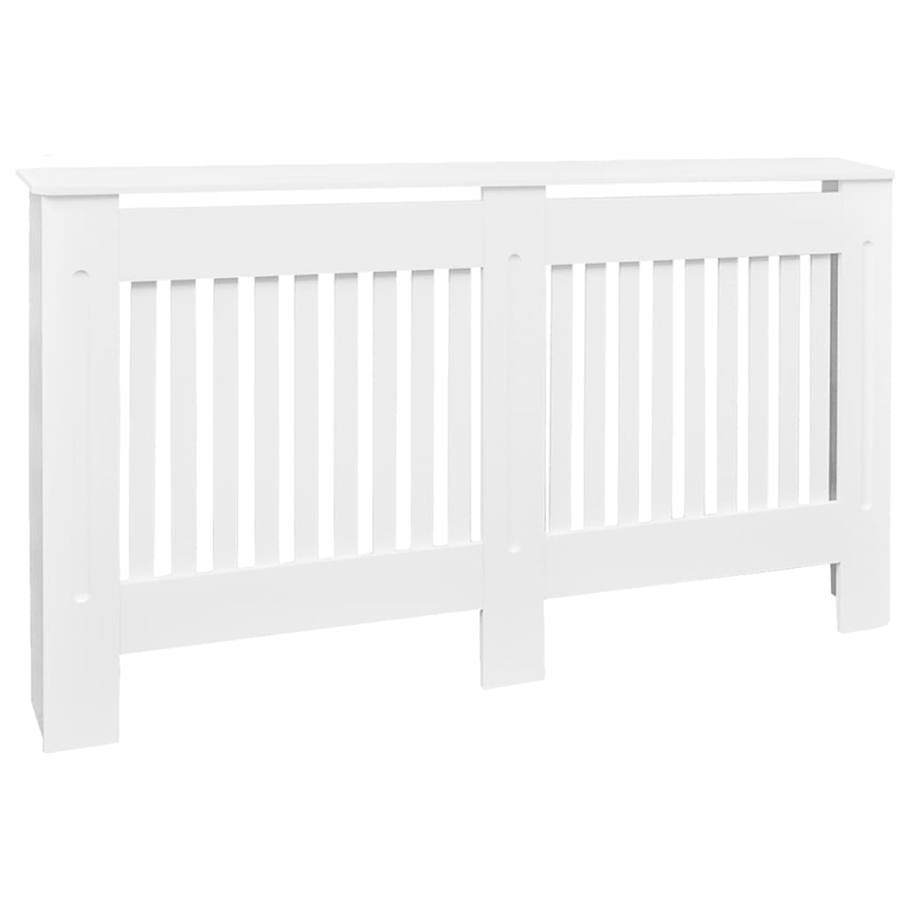 Armadietto Copritermosifone in MDF Bianco 152 cm