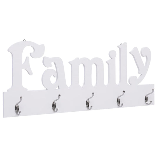 Appendiabiti a Muro FAMILY 74x29-5 cm