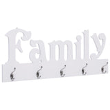 Appendiabiti a Muro FAMILY 74x29-5 cm