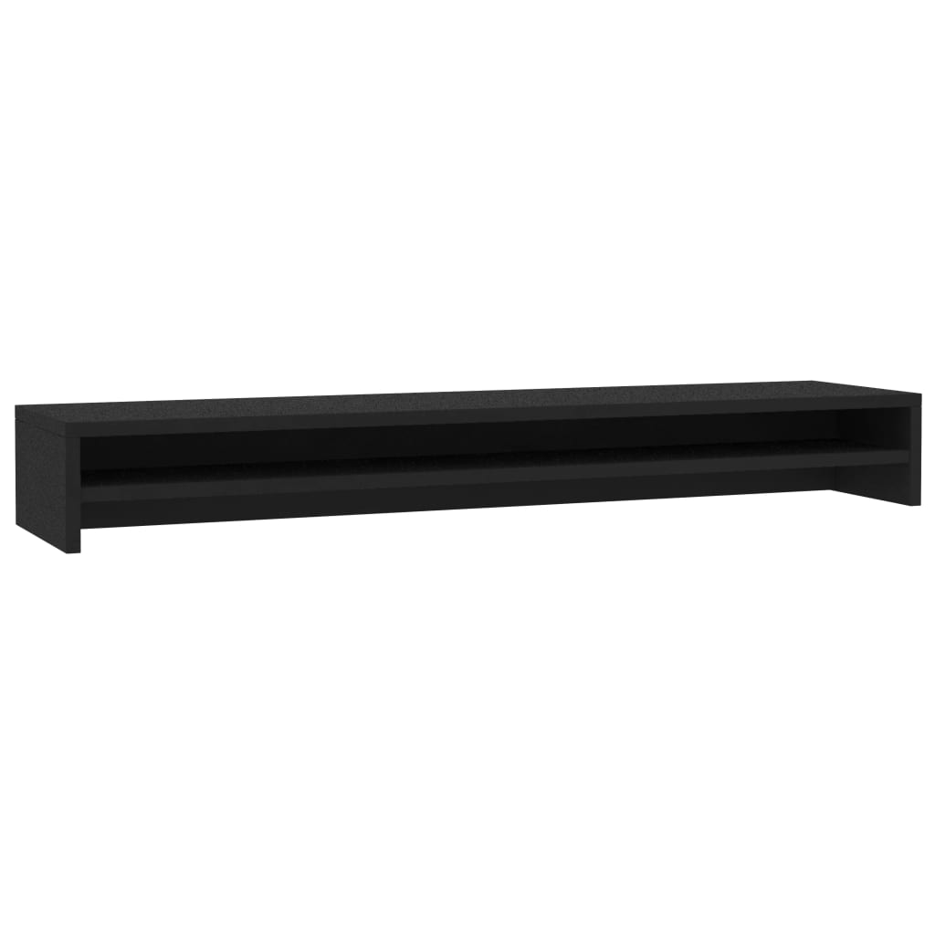 Supporto per Monitor Nero 100x24x13 cm in Legno Multistrato