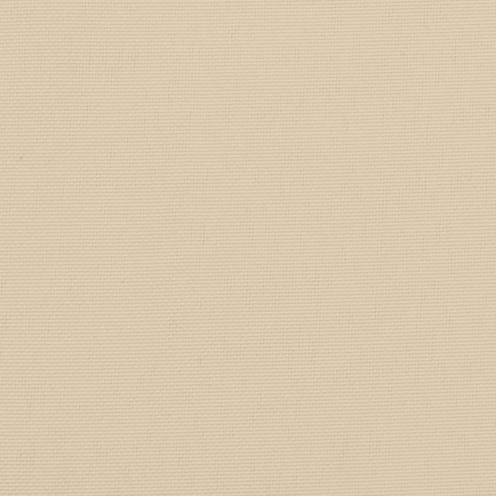 vidaXL Cuscini per Sedie 4 pz Beige 120x50x3 cm in Tessuto