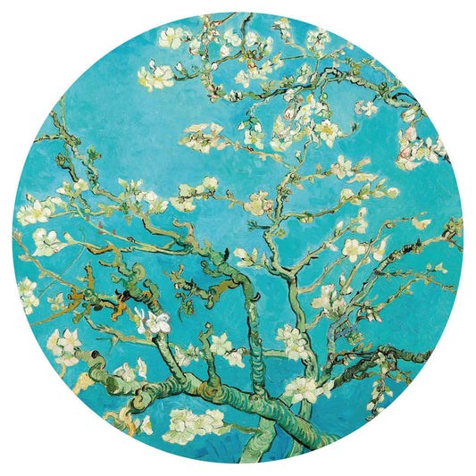 WallArt Cerchio Carta da Parati Almond Blossom 190 cm