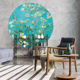 WallArt Cerchio Carta da Parati Almond Blossom 190 cm