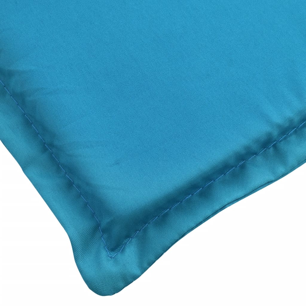 vidaXL Cuscino per Lettino Blu 200x50x3 cm in Tessuto Oxford