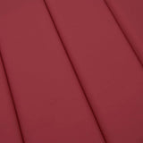 vidaXL Cuscino per Lettino Rosso Vino 200x50x3 cm in Tessuto Oxford