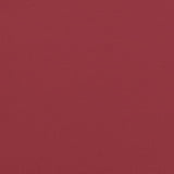 vidaXL Cuscino per Lettino Rosso Vino 200x50x3 cm in Tessuto Oxford