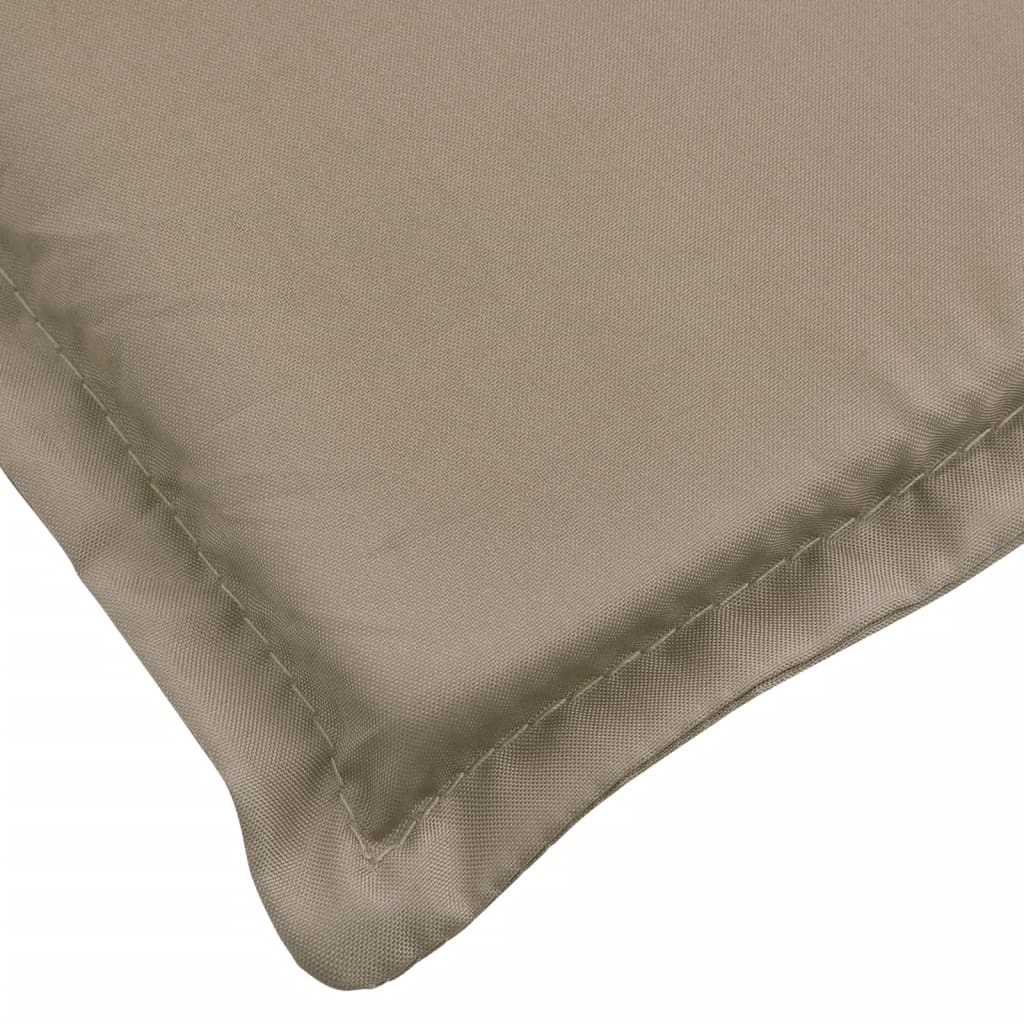 vidaXL Cuscino per Lettino Tortora 200x70x3 cm in Tessuto Oxford