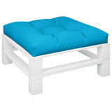 vidaXL Cuscino per Pallet Blu 80x80x12 cm in Tessuto