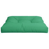 vidaXL Cuscino per Pallet Verde 80x80x12 cm in Tessuto