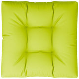 vidaXL Cuscino per Divano Pallet Verde Brillante 80x80x12 cm