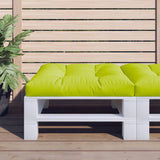 vidaXL Cuscino per Divano Pallet Verde Brillante 80x80x12 cm