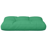 vidaXL Cuscino per Pallet Verde 50x40x12 cm in Tessuto