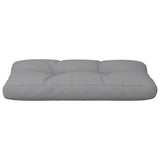 vidaXL Cuscino per Pallet Grigio 80x40x12 cm in Tessuto