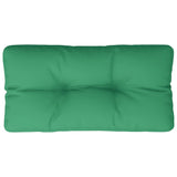 vidaXL Cuscino per Pallet Verde 80x40x12 cm in Tessuto