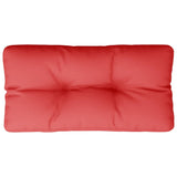 vidaXL Cuscino per Divano Pallet Rosso 80x40x10 cm