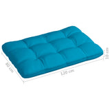 vidaXL Cuscini per Divano Pallet 7 pz Blu