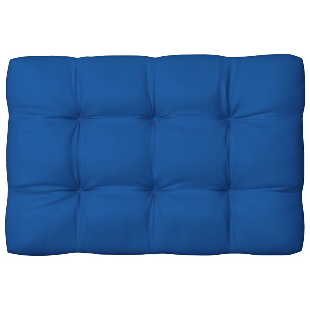 vidaXL Cuscini per Divano Pallet 7 pz Blu Reale