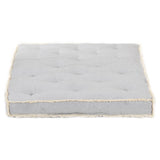 vidaXL Cuscino per Divano in Pallet Grigio 120x80x10 cm