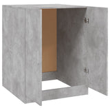 Mobile per Lavatrice Grigio Cemento 71x71-5x91-5 cm