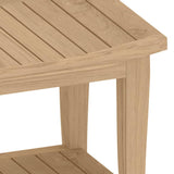 Tavolino da Bagno 50x35x45 cm in Legno Massello di Teak