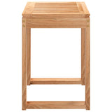 vidaXL Sgabello da Bagno 40x30x46 cm in Legno Massello di Noce