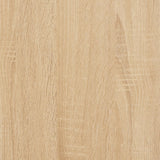 Supporto Stampante Rovere Sonoma 40x30x31 cm Legno Multistrato