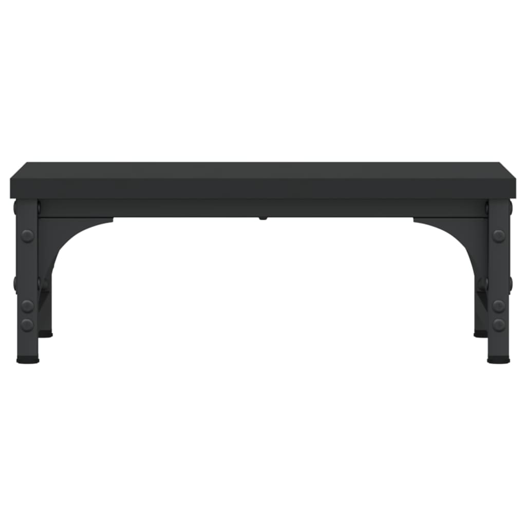 Supporto per Monitor Nero 37x23x14 cm Legno Multistrato