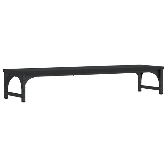 Supporto per Monitor Nero 85x23x15,5 cm Legno Multistrato