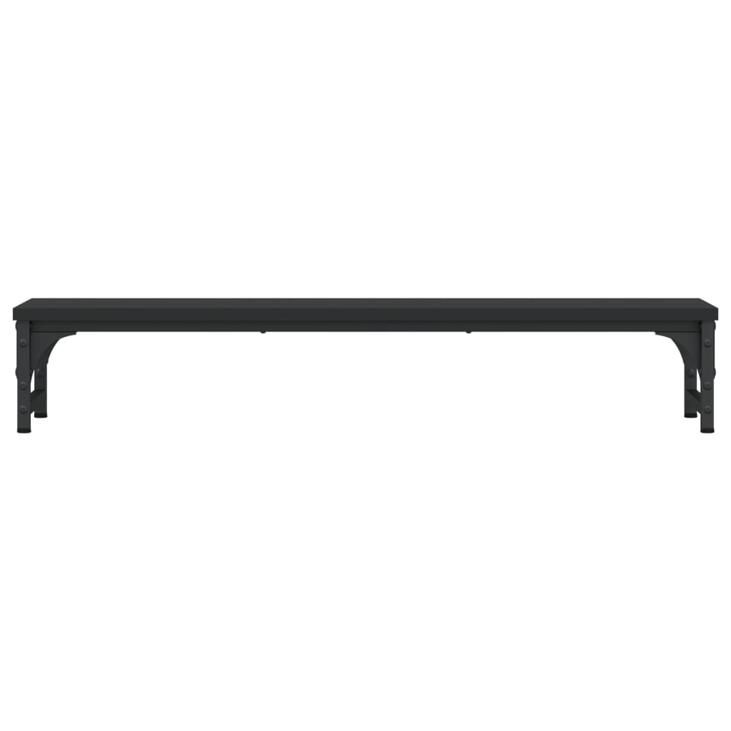 Supporto per Monitor Nero 85x23x15,5 cm Legno Multistrato