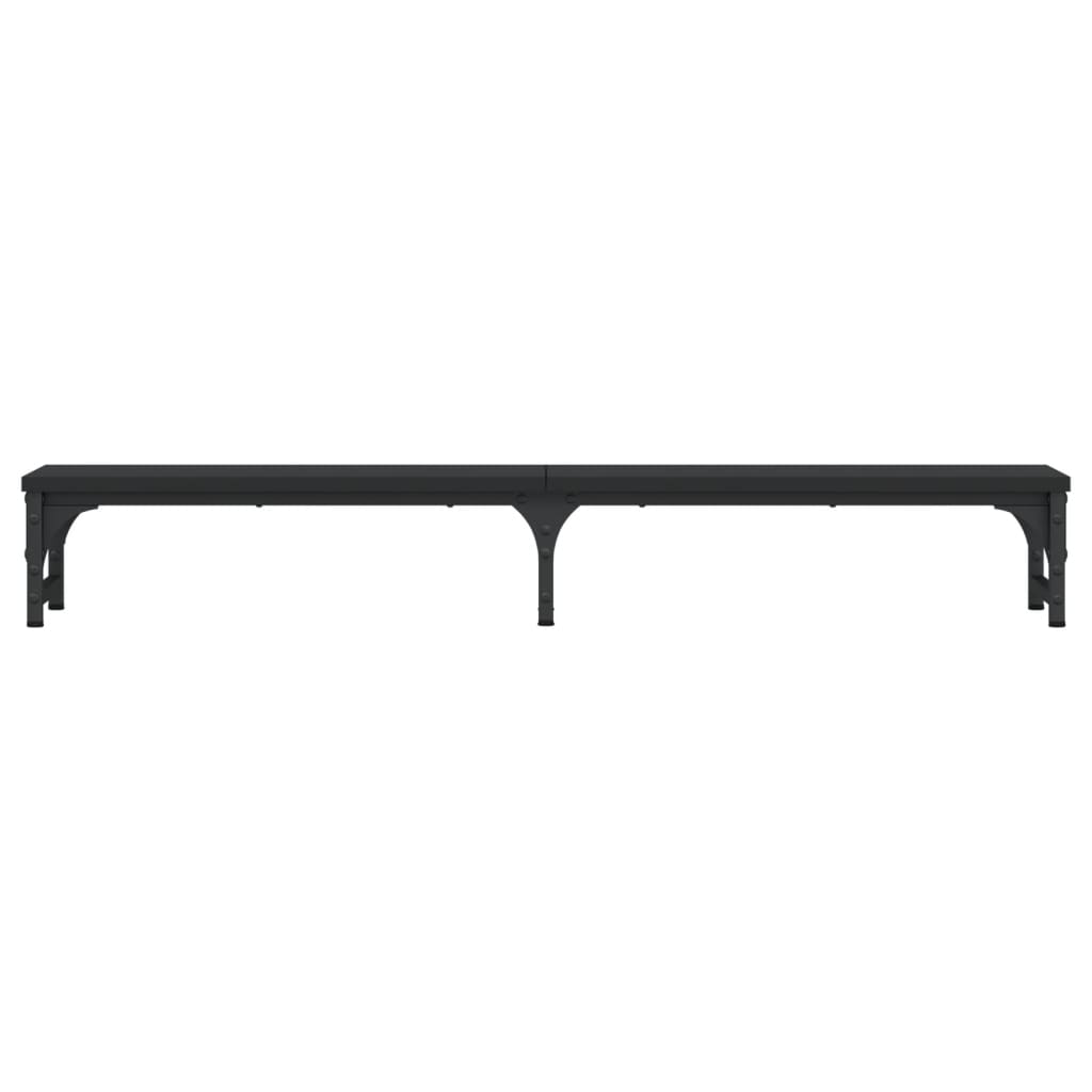 Supporto per Monitor Nero 105x23x15,5 cm Legno Multistrato