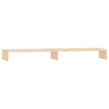 Supporto per Monitor 100x27x10 cm in Legno Massello di Pino