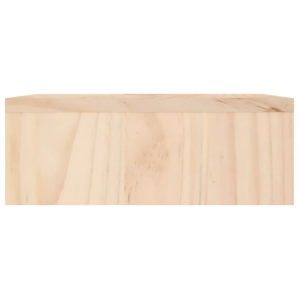 Supporto per Monitor 100x27x10 cm in Legno Massello di Pino