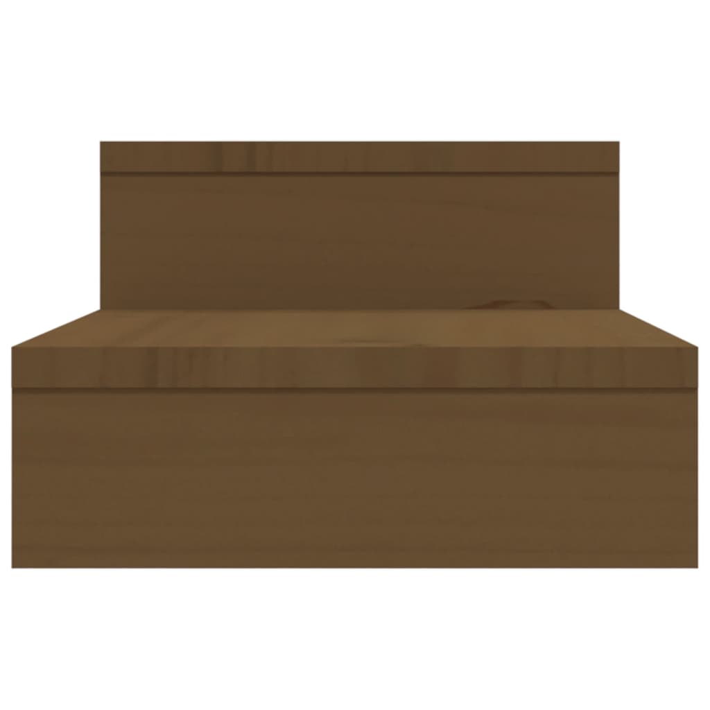 Supporto Monitor Miele (52-101)x22x14 cm Legno Massello di Pino