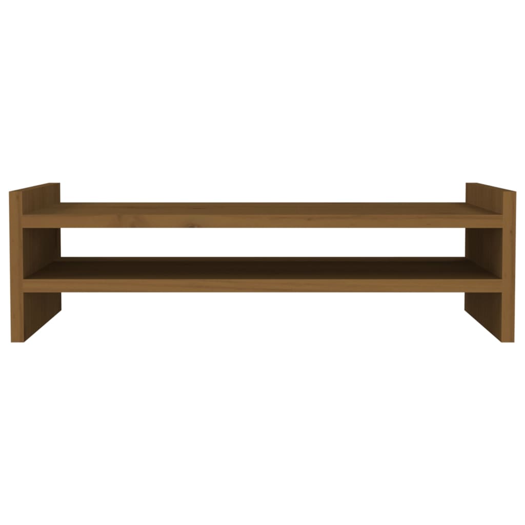 Supporto per Monitor Miele 50x27x15 cm Legno Massello di Pino