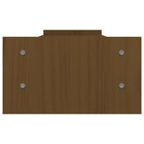 Supporto per Monitor Miele 100x27x15 cm Legno Massello di Pino