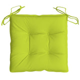 vidaXL Cuscini per Pallet 2 pz Verde Chiaro 50x50x7 cm Tessuto Oxford